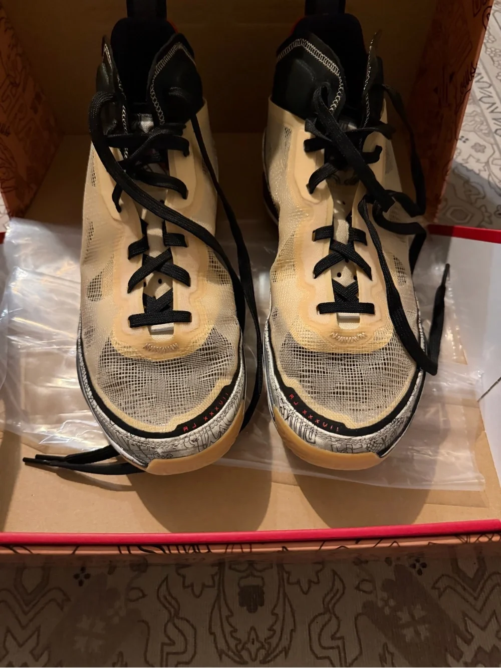 Air Jordan XXXVII Tatum “Tattoo” – Men’s Size 10 – With Original Box